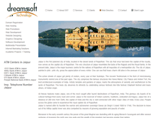 Tablet Screenshot of jaipur.dreamssofttechnology.com